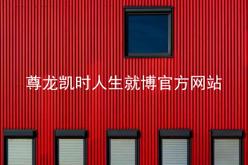 尊龙凯时人生就博官方网站